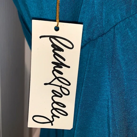 Rachel Pally Faux Wrap Sleeveless Top Size M *Teal* - Picture 3 of 4